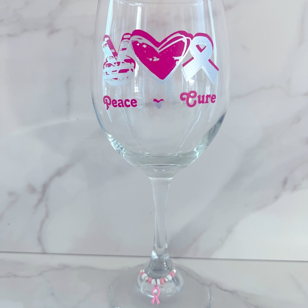 Wine stemware glass
